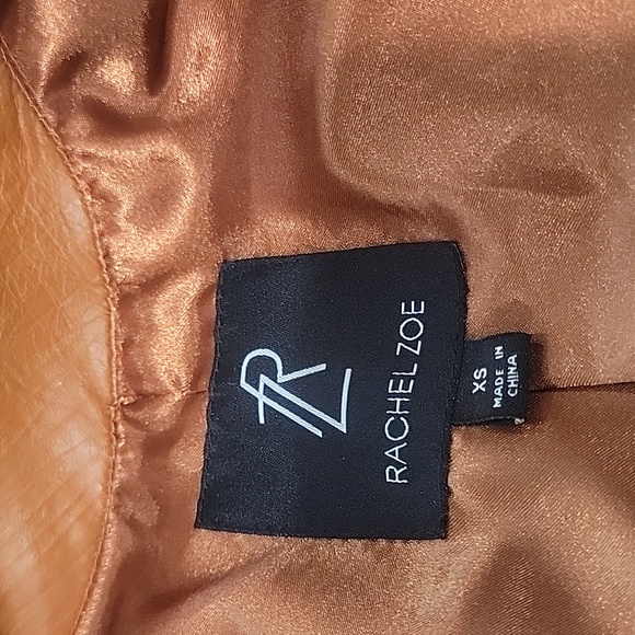 RACHEL ZOE LEATHER JACKET - Picture 5 of 7